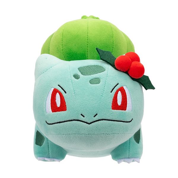 Holiday Bulbasaur 8-in. Seasonal Plush Licensed Character