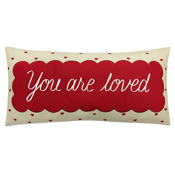 Celebrate Together™ Valentine's Day You Are Loved Pillow Celebrate Together