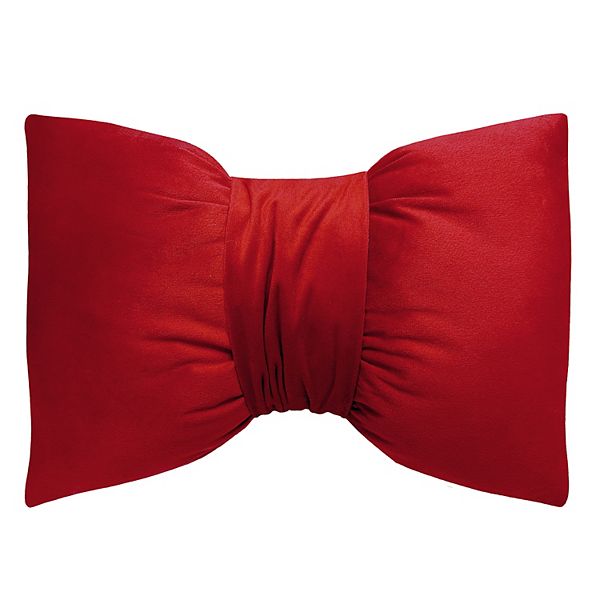 Celebrate Together™ Valentine's Day Red Velvet Bow Pillow Celebrate Together