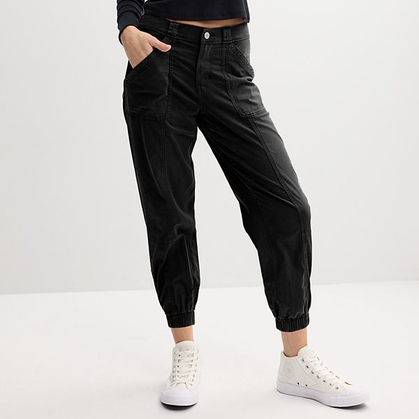 Juniors' SO® Utility Jogger Pants SO