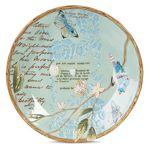 Fitz & Floyd Toulouse 13 in. Round Platter Fitz & Floyd