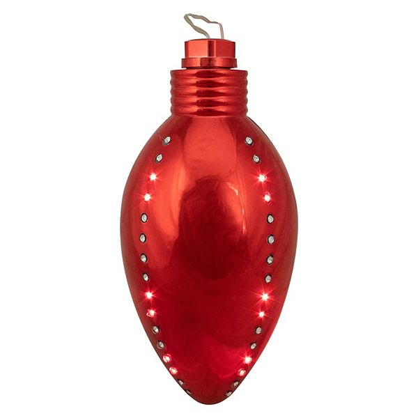 Hofert 10-in. Red LED Ornament Micro Christmas Lights Hofert