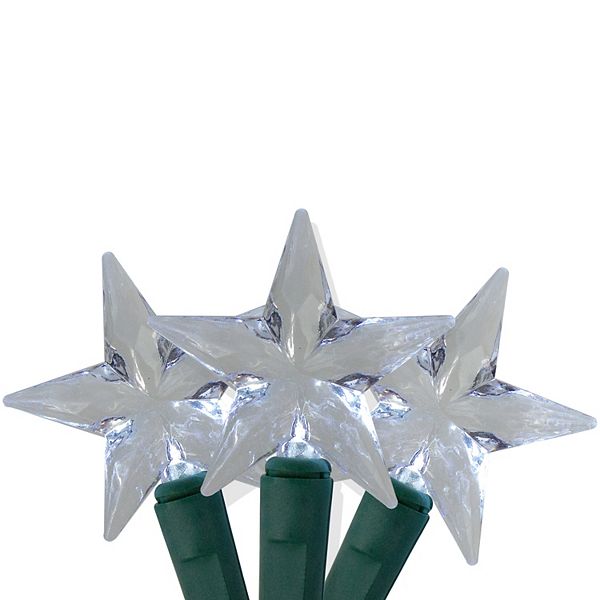 Hofert 8-ft. Silver LED M5 Star Christmas Lights Hofert