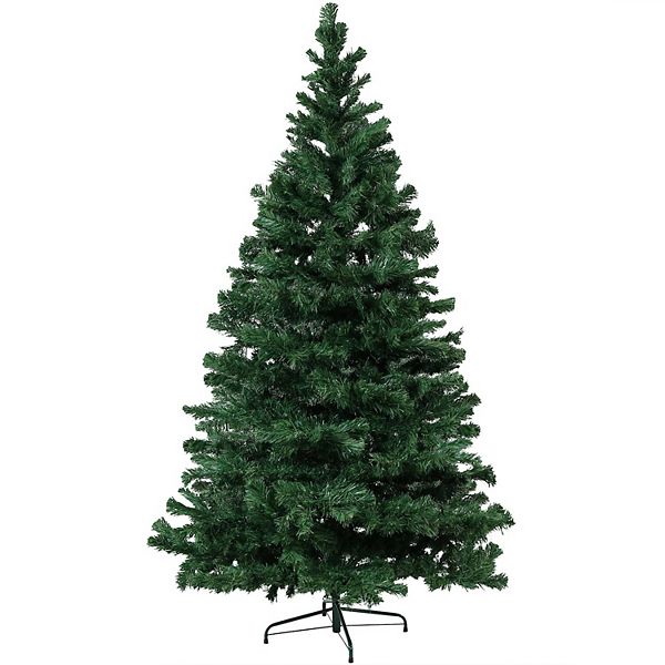 Sunnydaze Canadian Pine Indoor Artificial Christmas Tree - 7 Ft Sunnydaze Decor