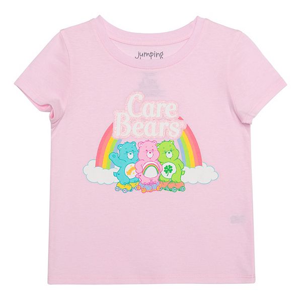 Детская Футболка Jumping Beans Care Bears Roller Skaters Crewneck Jumping Beans