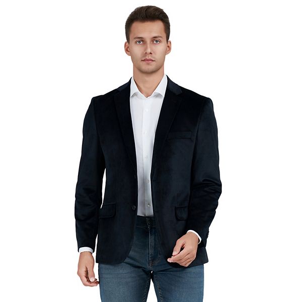 Мужской Блейзер Bespoke Slim Fit Вельветовый Bespoke