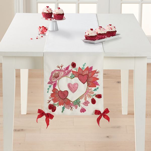 Celebrate Together Valentine's Day Valentine Embellished Runner Celebrate Together