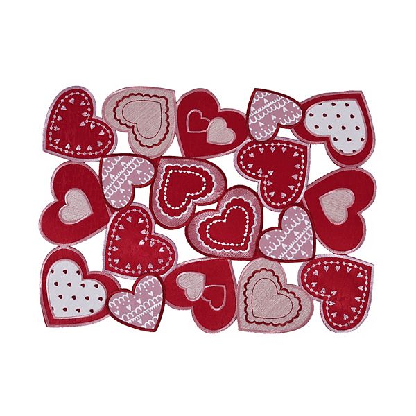 Celebrate Together™ Valentine's Day Cutout Hearts Placemat Celebrate Together