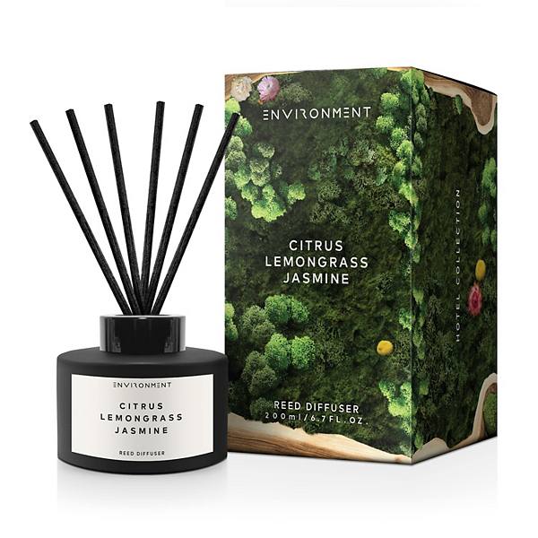 200ml Reed Diffuser Inspired By W Hotel - Citrus, Lemongrass, Jasmine ENVIRONMENT