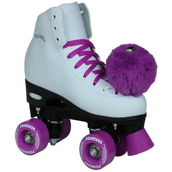 Детские раздвижные роликовые коньки Epic Purple Princess с двойной системой поворота Epic Skates