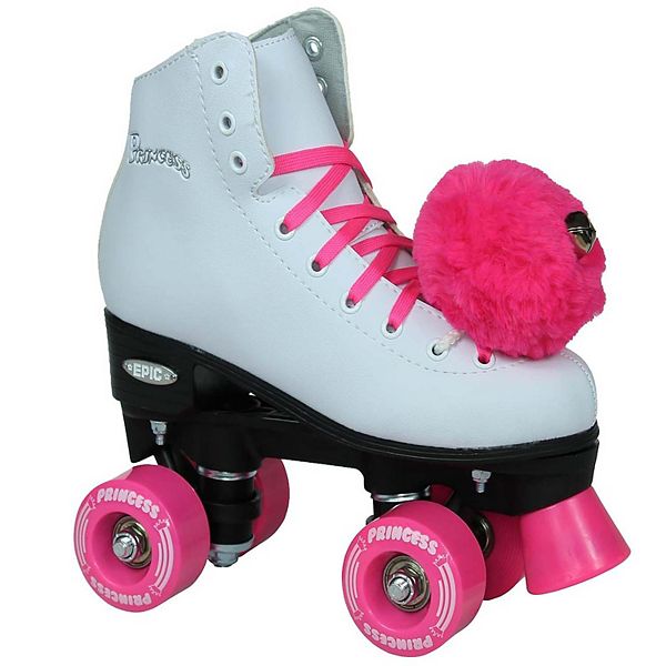 Коньки для начинающих Epic Nitro Turbo Pink Quad Speed с удобным верхом Epic Skates