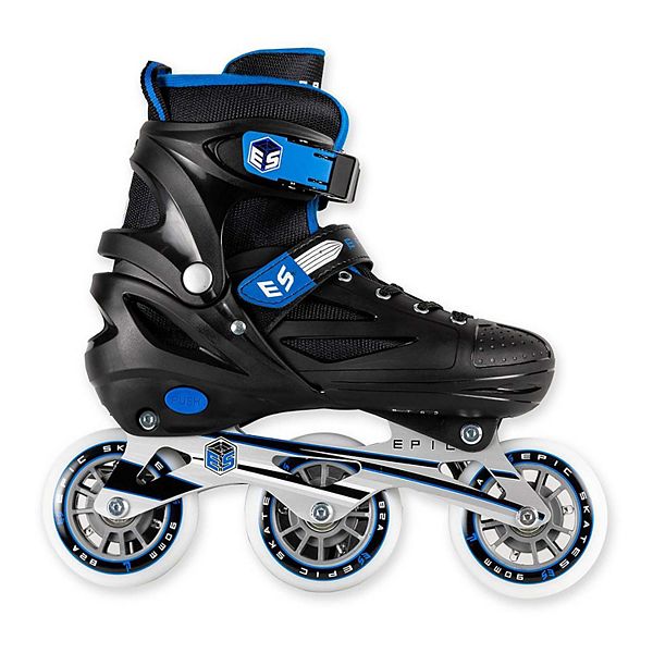 Универсальные Роликовые Коньки Epic Skates Epic Storm Adjustable 90мм 3-колеса Яркие Светодиодные Epic Skates