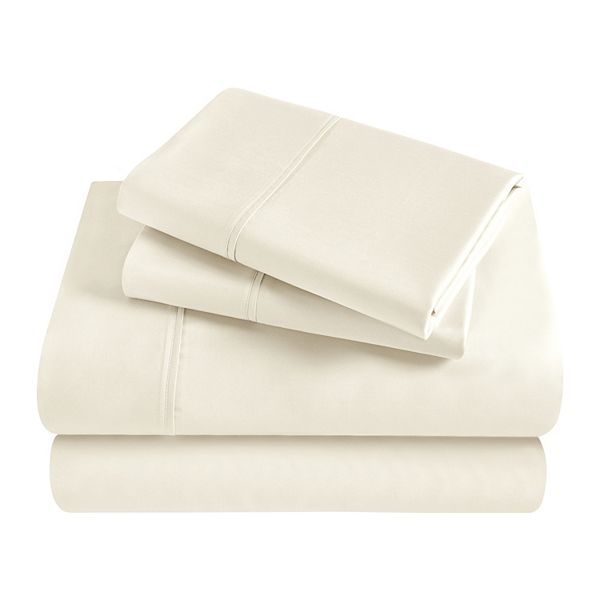 SUPERIOR Modal 400 Thread Count Lightweight Cooling Solid Deep Pocket Sheet Set Superior