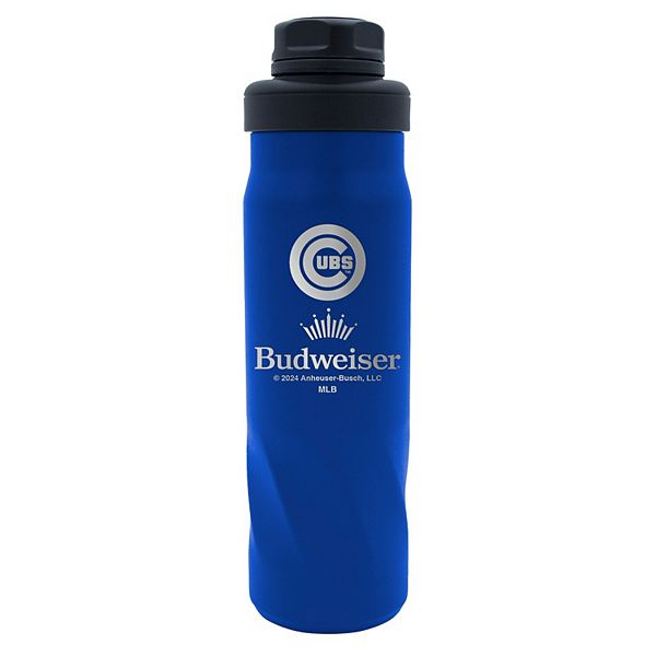 WinCraft  Chicago Cubs 2024 MLB x Budweiser 20oz. Morgan Water Bottle Wincraft