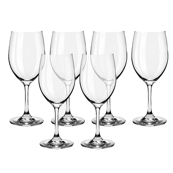 Final Touch Iso Wine Tasting Crystal Glasses Set Of 6 FINAL TOUCH