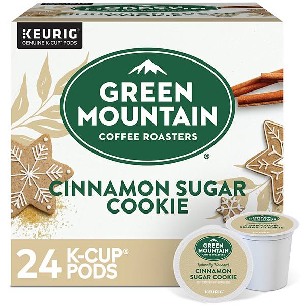 Keurig Green Mountain Coffee Roasters Cinnamon Sugar Cookie Keurig Single-Serve K-Cup Pods, Light Roast Coffee, 24 Count KEURIG