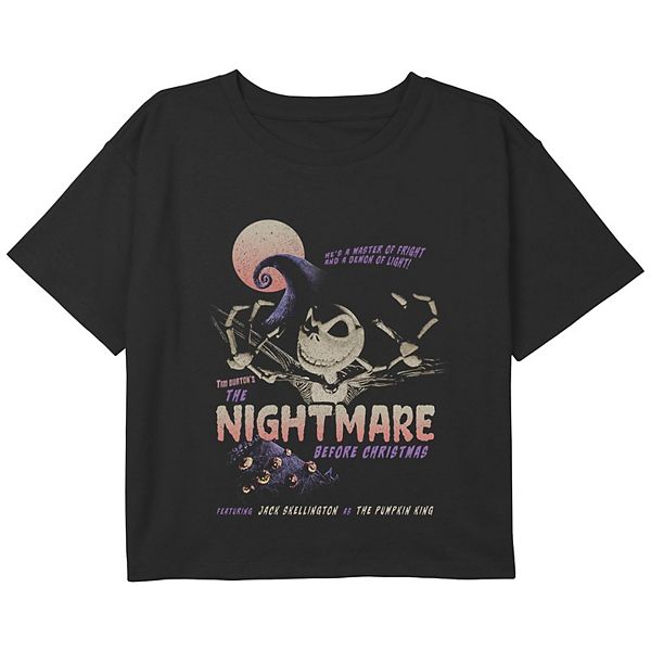 Детская Футболка Licensed Character The Nightmare Before Christmas Джек Скеллингтон Царь Тыкв Licensed Character