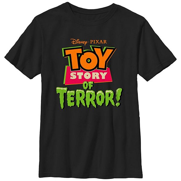 Детская хлопковая футболка Disney 'Toy Story of Terror' с круглым вырезом для мальчиков 8-20 лет Disney