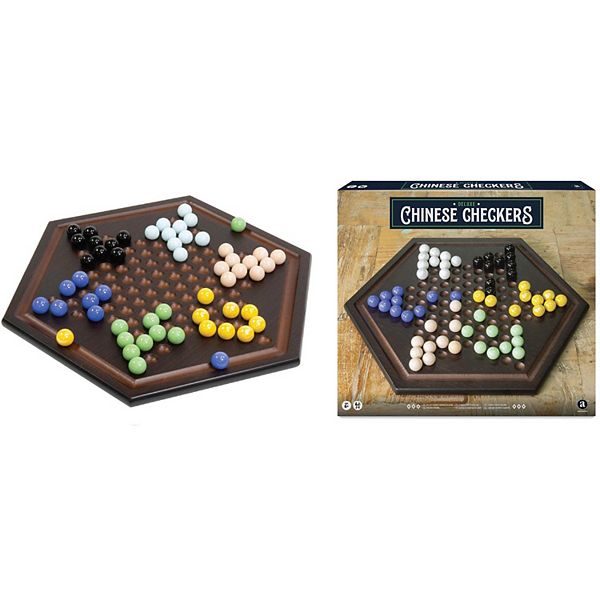 Merchant Ambassador Craftsman Deluxe Chinese Checkers Game Set Merchant Ambassador