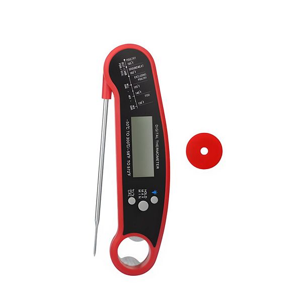 Instant Read Meat Thermometer Digital Lcd Measuring Kitcheniva