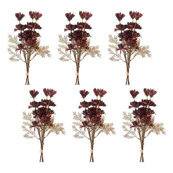 Melrose 6-pc. Artificial Harvest Flower Stem Bundle Set Melrose