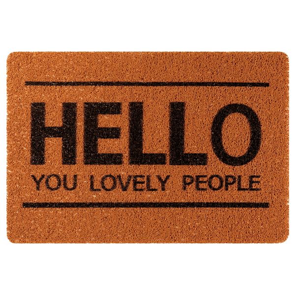 Entrance Door Mat, Durable Mat Low-profile Floor Mat Front Doormat Non Slip Mats For Entryway Unique Bargains