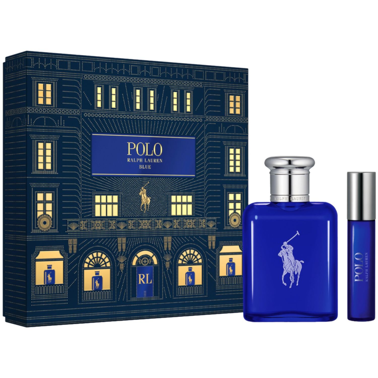 Ralph Lauren Men's Polo Blue Eau de Toilette 2-Piece Gift Set Ralph Lauren