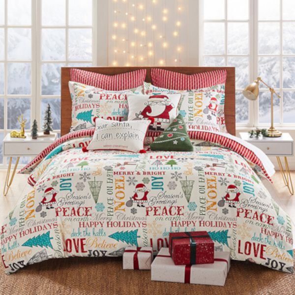 Levtex Home Santa Claus Lane Duvet Cover Set Levtex