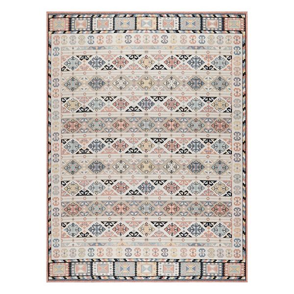 Nourison Washable Decor Geometric Indoor Rug NOURISON