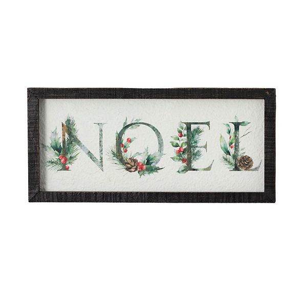 Haven Living 22-in. Holly Noel Christmas Wall Decor Haven Living