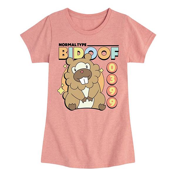 Детская Футболка Licensed Character Bidoof Licensed Character