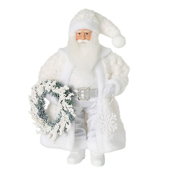 Haven Living 19.5-in. Christmas Frosty White Santa Figurine Haven Living