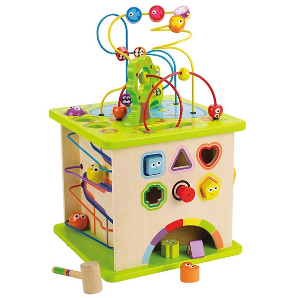 Hape Country Critters 5-Sided Play Cube Toy Hape