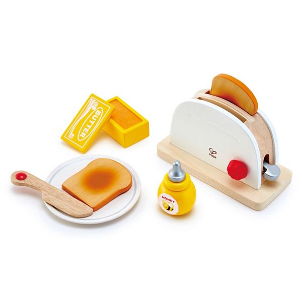 Hape Pop-Up Toaster Set Wooden Playset Hape