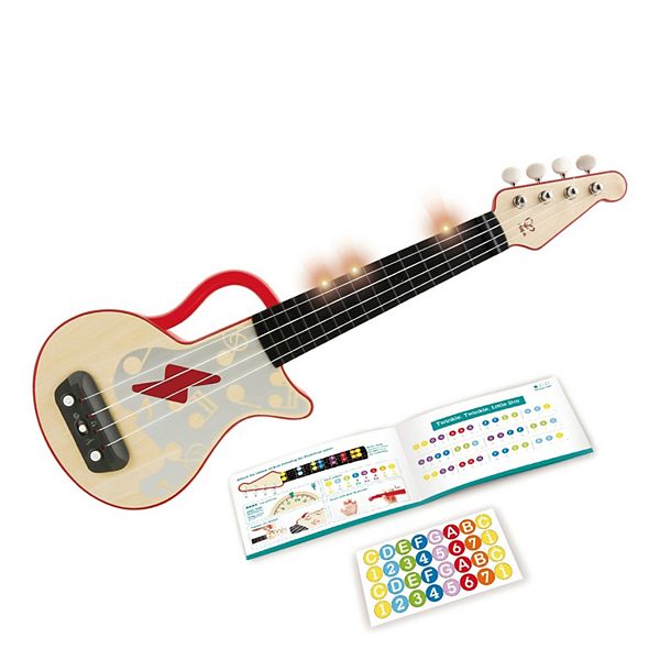 Hape Learn With Lights Electronic Ukulele Hape