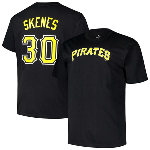 Мужская Футболка Profile Paul Skenes Черная Pittsburgh Pirates Profile