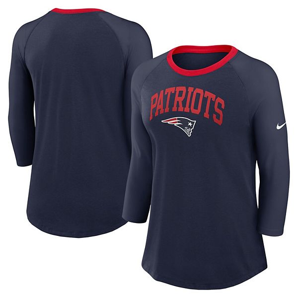 Женская футболка Nike с рукавом 3/4 и графикой New England Patriots Nike