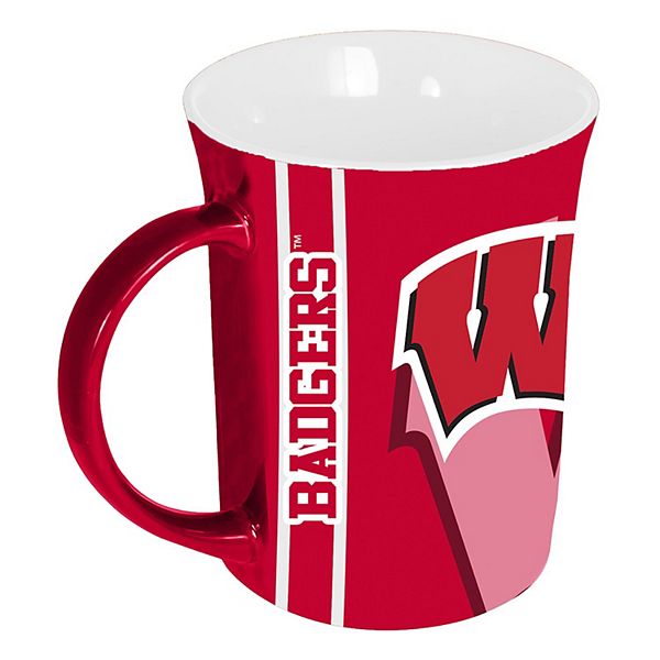 The Memory Company Wisconsin Badgers 15oz. Reflective Mug The Memory Company