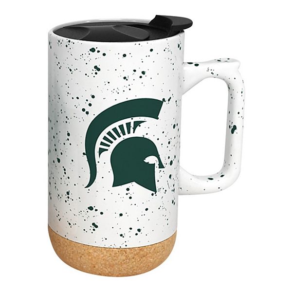 Michigan State Spartans 18oz. Speckle Cork Mug Indigo Falls