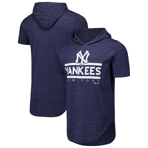 Мужская футболка-худи с трикотажной тканью New York Yankees от Majestic Threads Majestic Threads