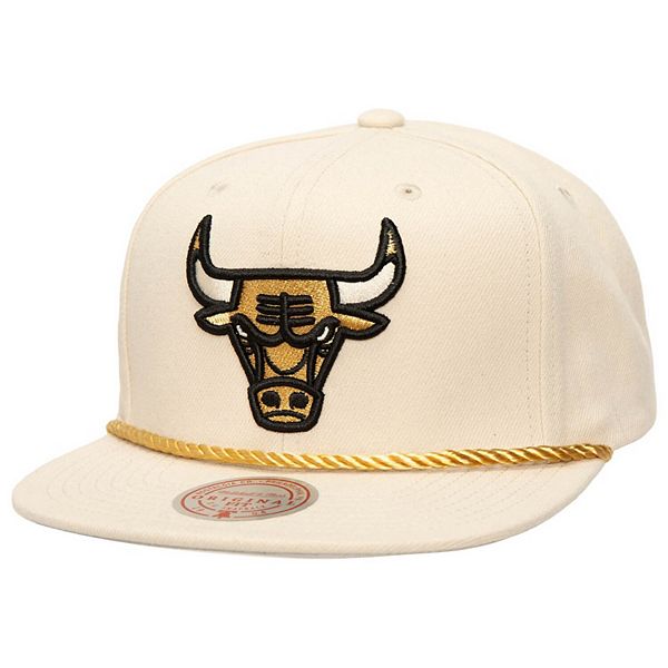 Кепка Mitchell & Ness Cream Chicago Bulls Golden Snapback Mitchell & Ness