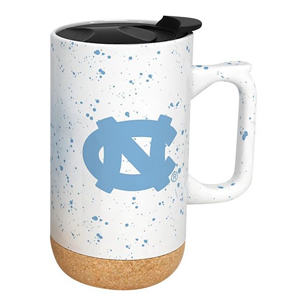 North Carolina Tar Heels 18oz. Speckle Cork Mug Indigo Falls