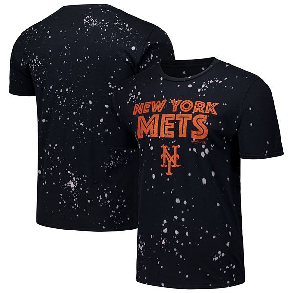 Мужская Футболка Majestic Threads Splatter New York Mets Majestic Threads