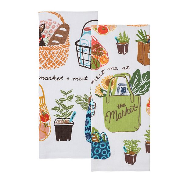 Celebrate Together™ Spring Farmers Market 2-Pack Kitchen Towel Set Celebrate Together