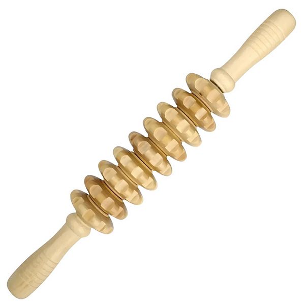 Wooden Roller Massager Release Sore Muscle Kitcheniva