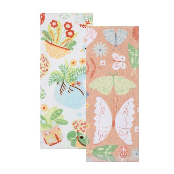 Celebrate Together™ Spring Butterfly 2-Pack Kitchen Towel Set Celebrate Together