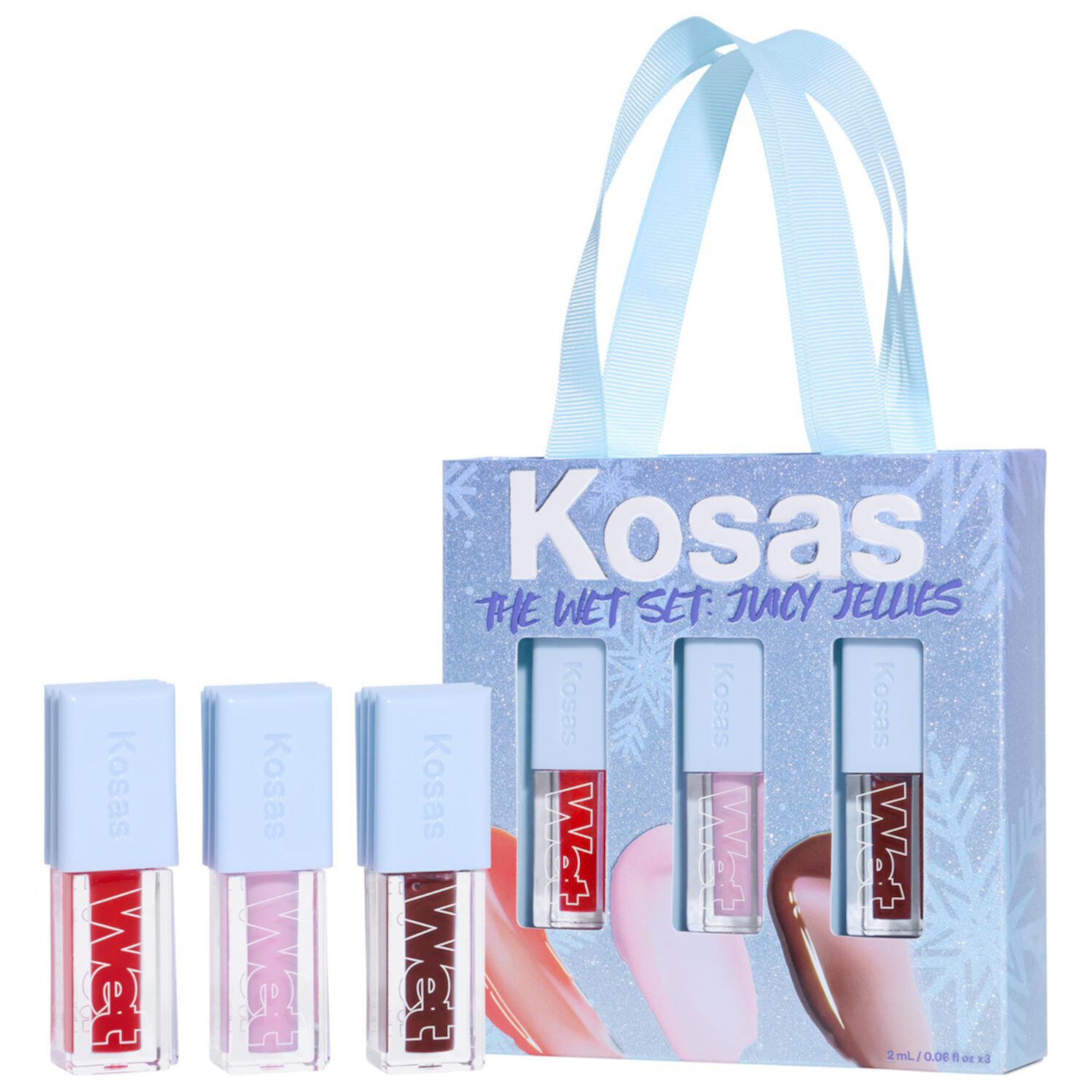 Kosas The Wet Set: Juicy Jellies Sheer Lip Oils KOSAS