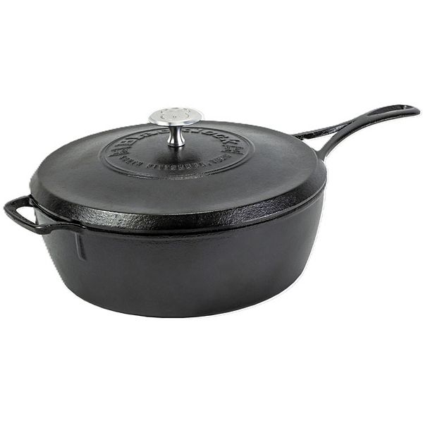 Lodge Blacklock 4-qt. Deep Skillet With Lid Lodge