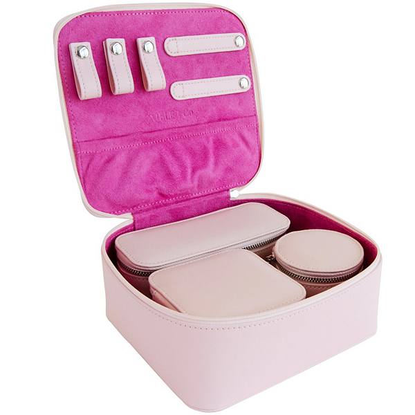 Barbie Bento Box Vegan Leather Jewelry Travel Case by Mele & Co. Mele and Co