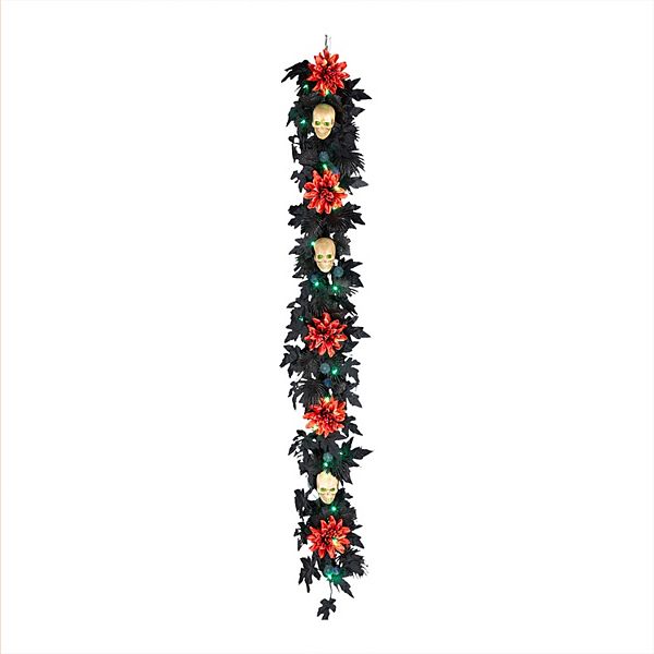 National Tree Company 6-ft. LED Boo-tiful Halloween Artificial Garland National Tree Company